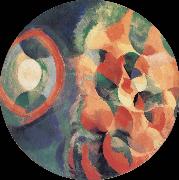 Delaunay, Robert Cyclotron-s shape Sun and Moon France oil painting artist